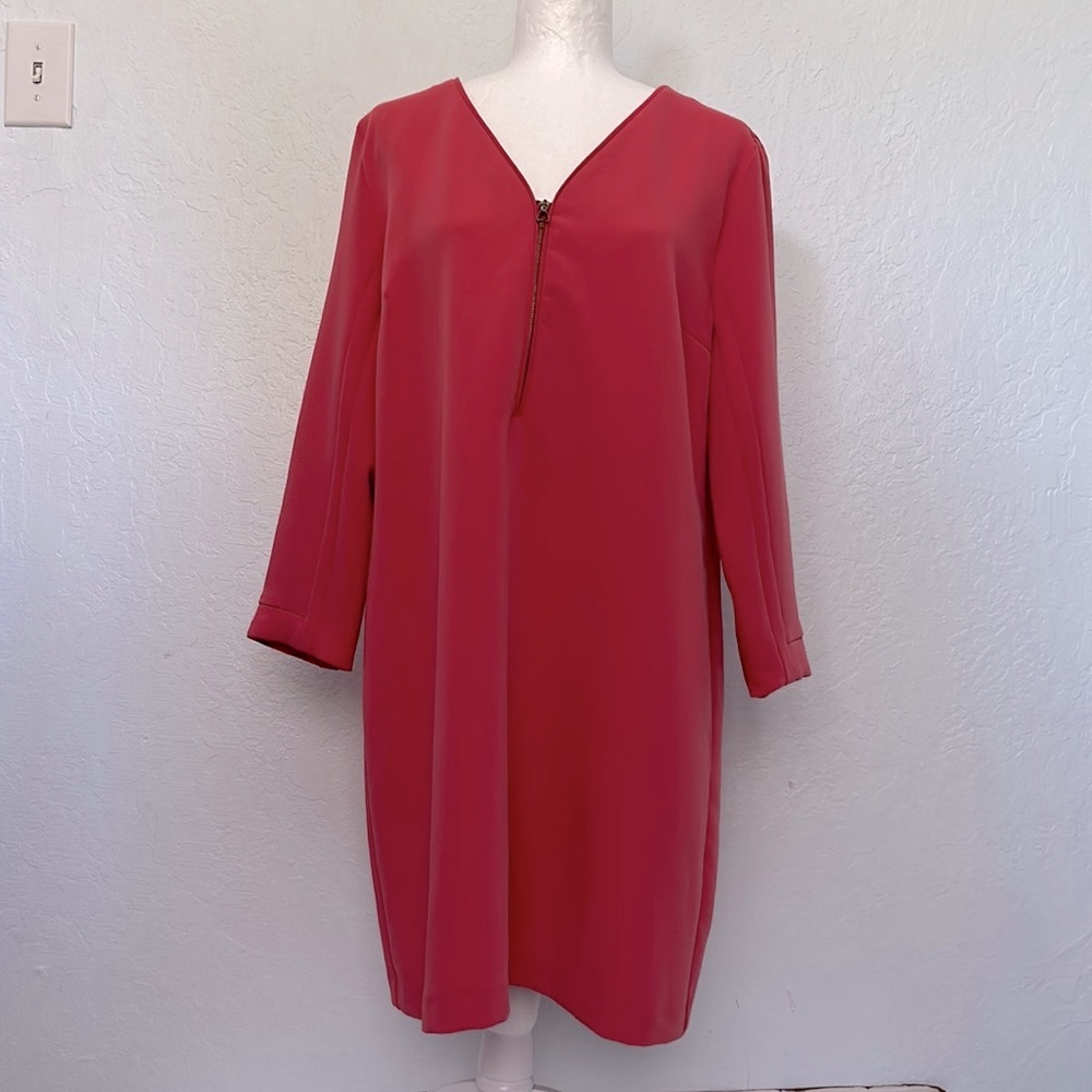 Zara Basic Woman Long Sleeve Dress